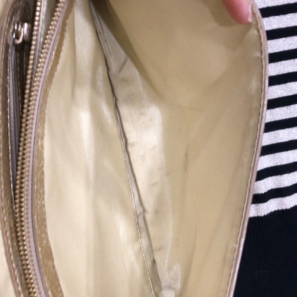 Kate Spade Gold Metallic Bag - Picture 5 of 8